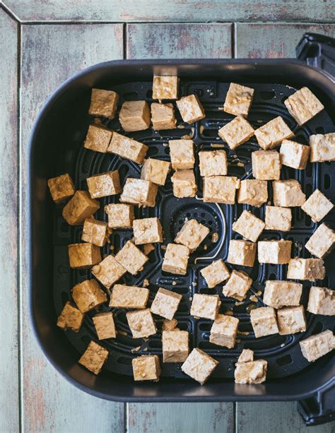Crispy Air Fryer Tofu — Carol's Vegan Kitchen