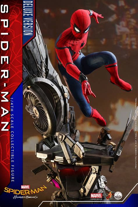 Hot Toys Marvel Spider Man Homecoming Scale Spider Man Collectible Figures Figures