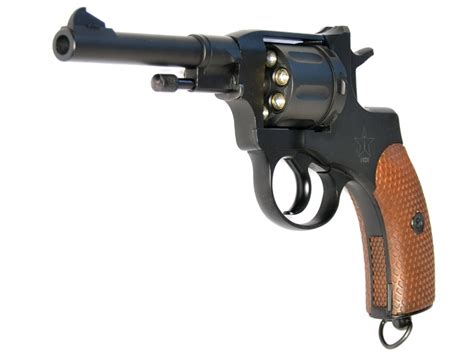 Gletcher Nagant M1895 russian / belgian Revolver CO2 Vollmetall 2 Joule ...