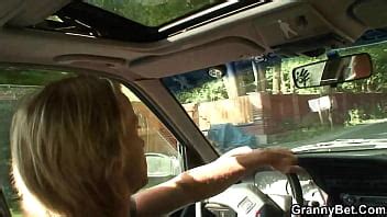 He Picking Up Hitchhiking Old Granny For Play XVIDEOS