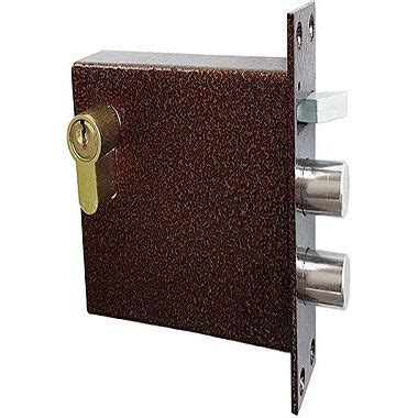 Замок электромеханический Полис-13 врезной открываемый ключом Витек с ...