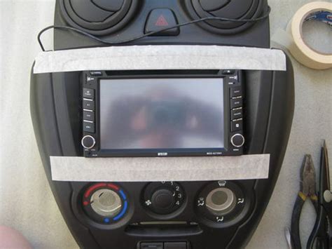 Салазки для автомагнитолы 1 din своими руками