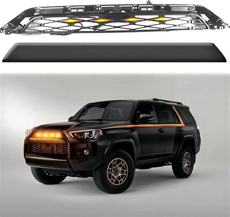 Aomsazto Front Grille Fit For Toyota Runner Mesh Front