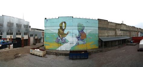 Les Fresques Murales De Rustam Qbic La Boite Verte