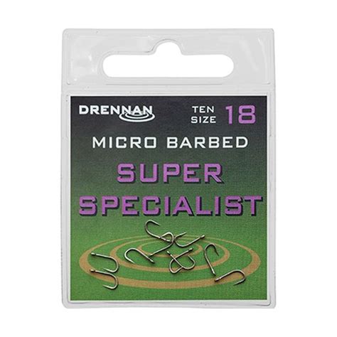 Carlige Drennan Super Specialist Buc Plic Marelepescar Ro