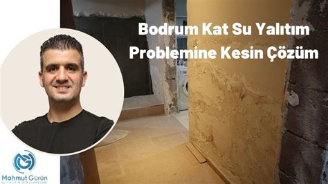 Bodrum Kat Su Yalıtım ve Rutubet Problemine Kesin Çözüm YouTube