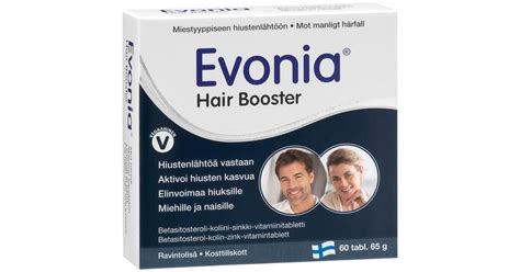Evonia Hair Booster betasitosteroli-koliini-sinkki-vitamiinitabletti 60 ...