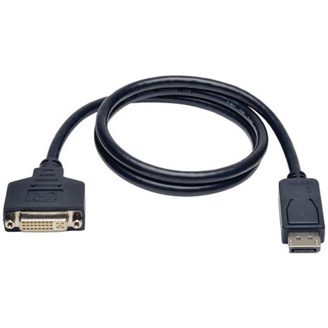 Tripp Lite P134 003 Displayport To Dvi Cable Adapterconverter 3ft