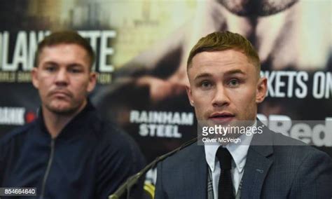 449 Carl Frampton Press Conference Stock Photos High Res Pictures And