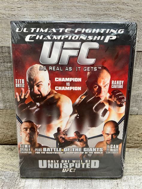 Ultimate Fighting Championship Vol 44 Undisputed DVD 2003 NEW