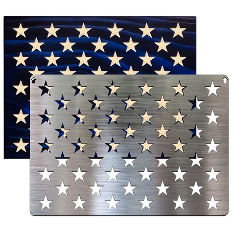 American Flag Star Stencils Printable