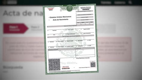 Acta De Nacimiento En Pdf Y Certificada Paso A Paso Cómo Se Hace El