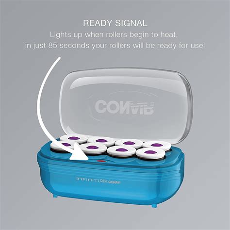 Infinitipro Conair Instant Heat Tourmaline Ceramic Hot Rollers Inch Mega Volume Setter