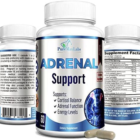 Adrenal System Support And Cortisol Manager 2 Month Supply Powerful Ashwagandha And L