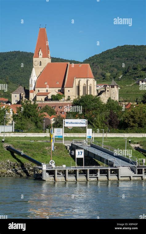 austria wachau valley weissenkirchen stock photo alamy