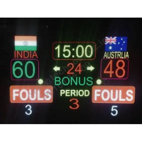 Led Basketball Scoreboard Age Group: Adults at Best Price in Delhi ...