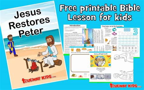 Jesus restores Peter - Bible lessons for kids - Trueway Kids