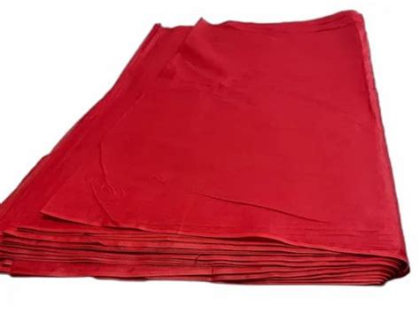 Red Plain Cotton Fabric At Rs 2701meter Plain Cotton Fabric In Pali