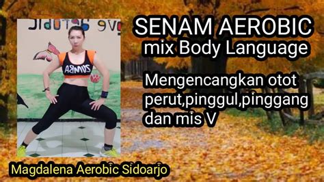 Senam Aerobic Body Language Mengencangkan Otot Perut Pinggul Pinggang