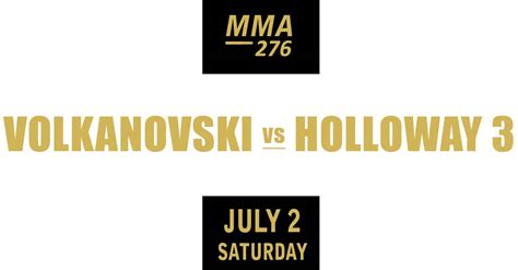 Alexander Volkanovski vs Holloway 3 - full fight video UFC 276 highlights