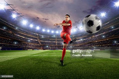 Red And White Football Photos And Premium High Res Pictures Getty Images