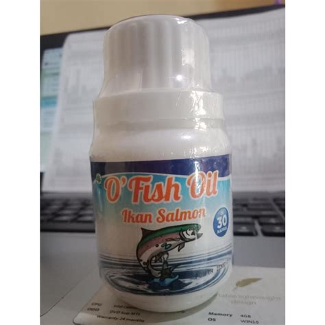 Jual O Fish Oil Kapsul Ikan Salmon Kapsul Shopee Indonesia