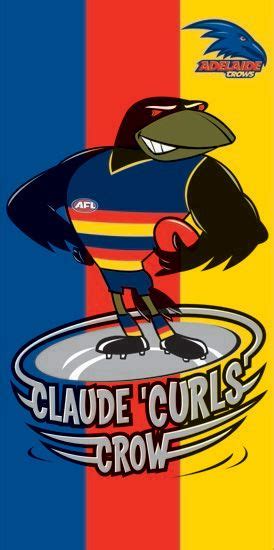 adelaide crow mascot colouring pages page  crow logo crow