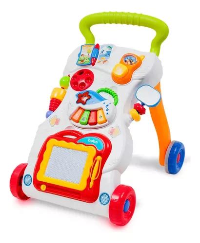 Andador Brinquedo - Andador Infantil Atividade Musical Brinquedo Buba Bebebranco | Frete grátis