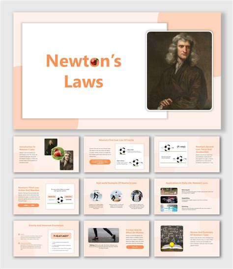 Newton39s Laws Of Motion Presentation Physics Sliderbase
