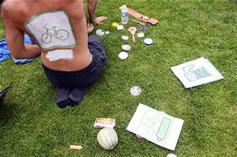 Nude Cyclists Protest Around The World Cyclingnews