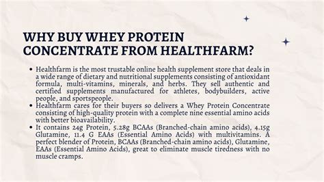 Ppt Whey Protein Concentrate Powerpoint Presentation Free Download