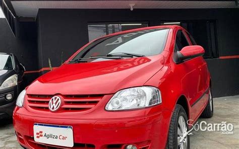 Volkswagen Fox V Flex Vermelha C Mbio Manual Em Curitiba R