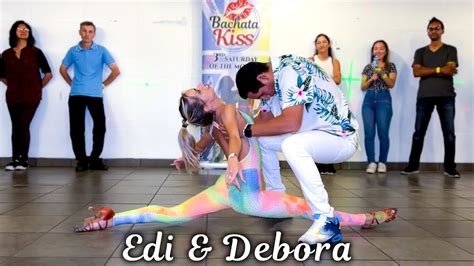 Bachata Demo Dance By Edi And Debora At Bachata Kiss💋 In London Youtube