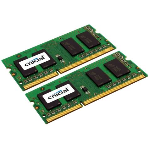 8GB Crucial DDR3L-1600 SO-DIMM CL11 Dual Kit - SO DDR3-1600 (PC3-12800S ...