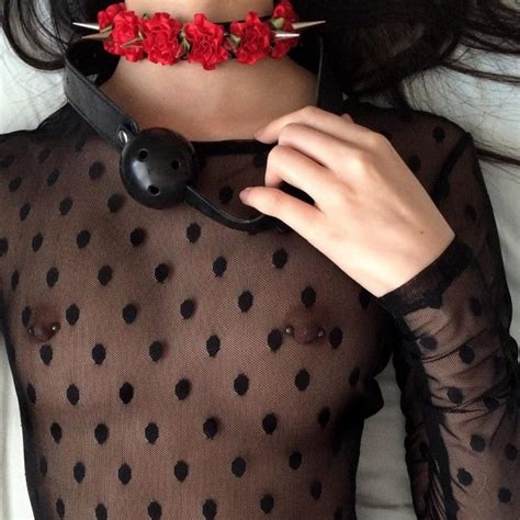 Polka Dot Pattern Design Neck Porn Pic