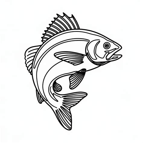 fisk tegninger til farvelaegning farvelegningcom