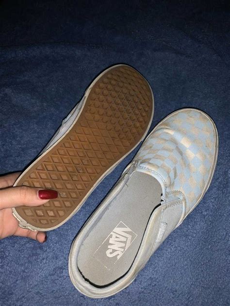 Vans Light Blue Checkered Vans Gem