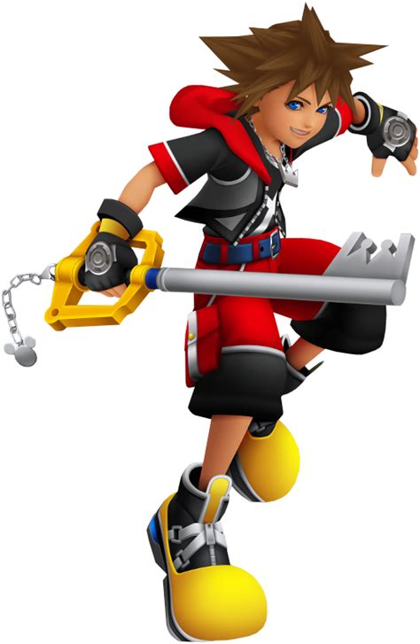 Sora Kh Hd Sora Kingdom Hearts Dream Drop Distance Clipart Full