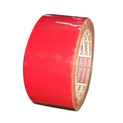 Inch Red Bopp Tape At Rs Roll Bopp Adhesive Tapes In Roorkee Id