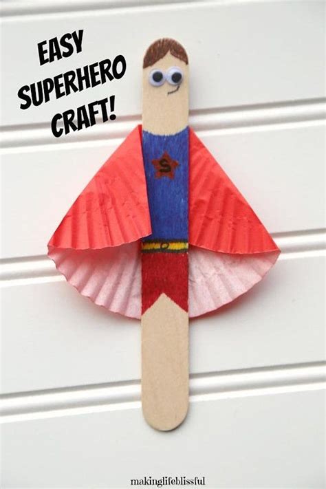 Diy Superhero Craft Kit For Kids 3 Per Kit Craft Kits For Kids