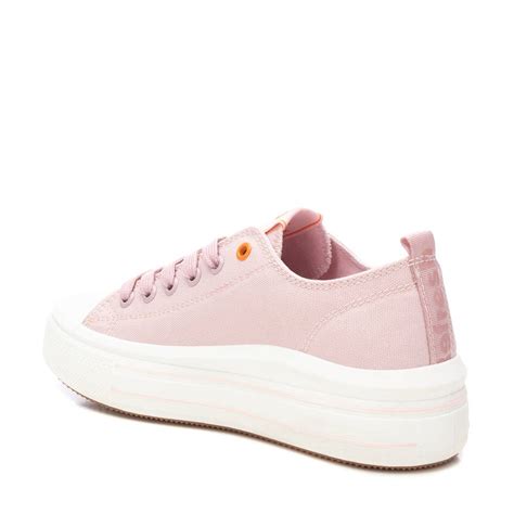 Refresh Nude Canvas Platform Trainers Colmers Hill Fashion