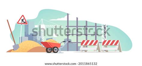 Construction Building Site Clipart: Over 1,713 Royalty-Free Licensable ...