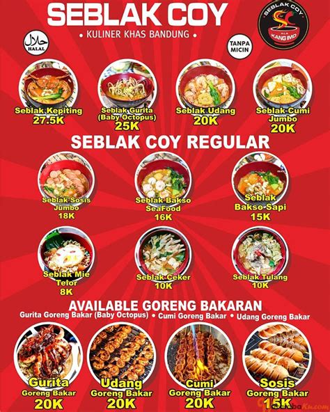 Franchise Seblak Coy Peluang Bisnis Makanan Seblak Makanan Pedas