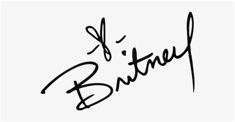 Britney Spears Autograph Tattoo - Britney Spears Logo Png - 600x450 PNG ...