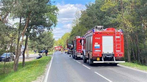 Skrzeszew Pod Legionowem Tragiczny Wypadek Zgin Motocyklista