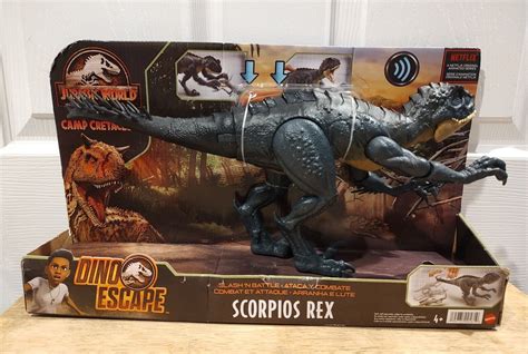 Jurassic World Camp Cretaceous Dino Escape Scorpios Rex Roars Moves My XXX Hot Girl