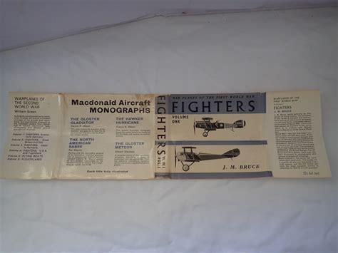War Planes Of The First World War Fighters Volume One Great Britain