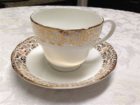 Royal Adderley Fine Bone China Tea Cup And Saucer Made In