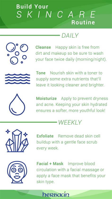 To maintain clear skin, implement a daily skincare routine. Cleansing ...