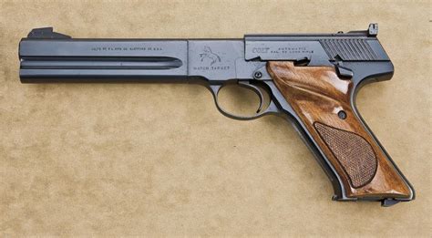 Colt Match Target Semi Auto Pistol 22 Lr Cal6” Barrel Blue Finish